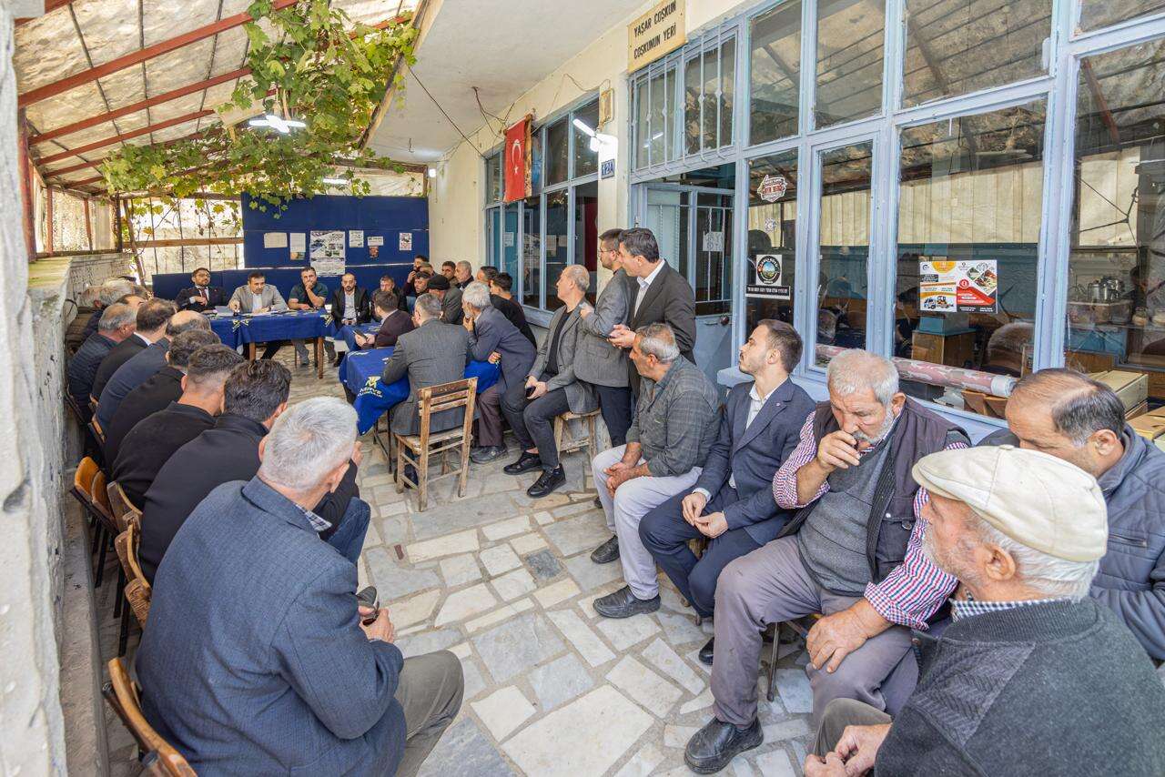 AK Parti Konya’dan Akşehir çıkarması! Gün boyu mahalle mahalle gezdiler 1